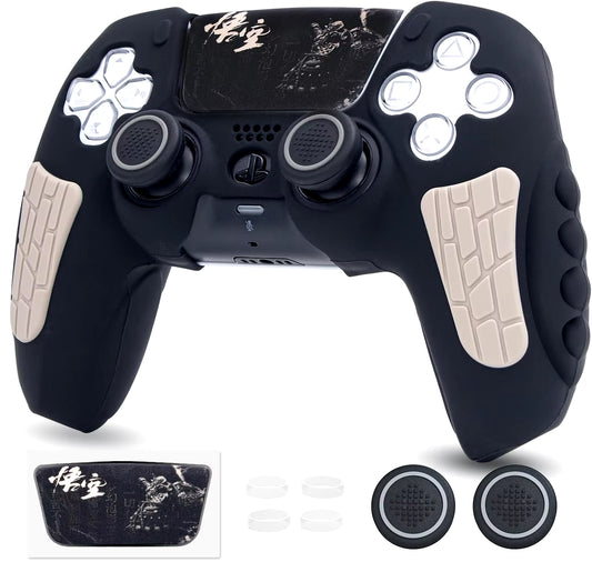Level Up Your PS5 Game with Our Anti-Slip Silicone Controller Cover & Thumb Grip Caps! 🎮✨