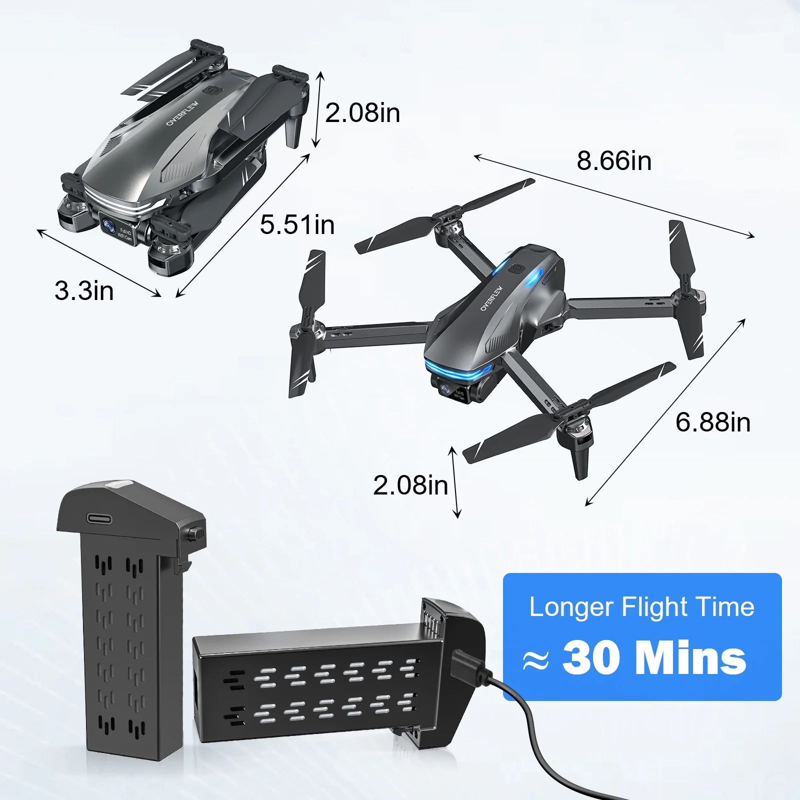 Capture stunning aerial views with our 1080P FPV Drone for adults! 🚁✨ Featuring a powerful brushless motor and optical flow positioning for smooth flights! #DronePhotography #AerialAdventure
