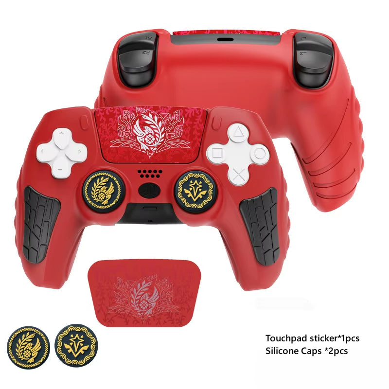 Level Up Your PS5 Game with Our Anti-Slip Silicone Controller Cover & Thumb Grip Caps! 🎮✨
