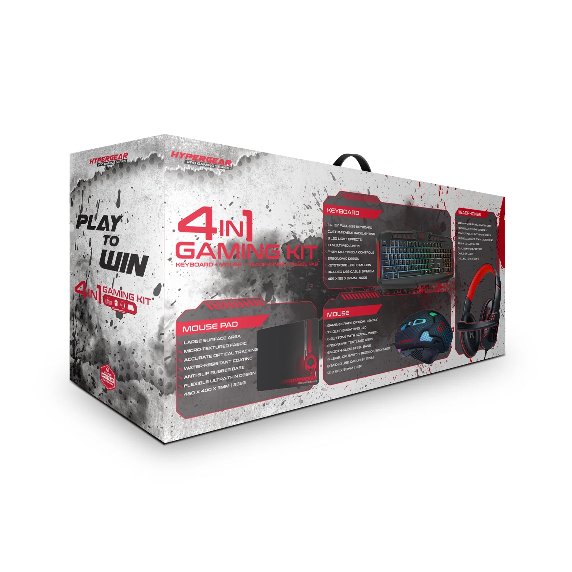 Hypergear 2021 4-in-1 Gaming Kit