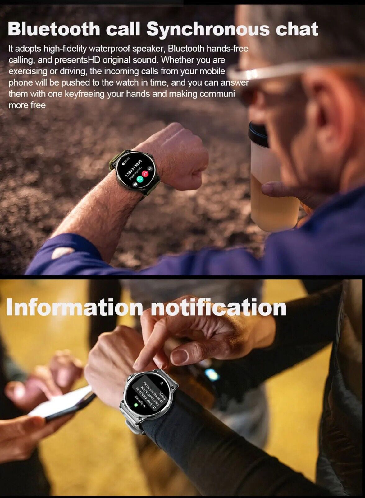 Level up your fitness game with the 1.85" Ultra HD Smartwatch! 📱💪 Stay connected with Bluetooth calls, track your health, and crush your gym goals! 🎁 Perfect gift for the active lifestyle! #Smartwatch #FitnessGoals #HealthTech